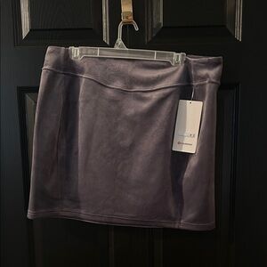 lululemon athletica Deep Purple Mini Skirt